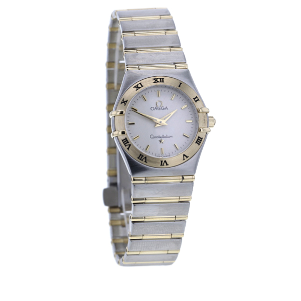 Omega Constellation Lady Full Bar Edelstahl/Gelbgold 750/- Quarz – Bild 2