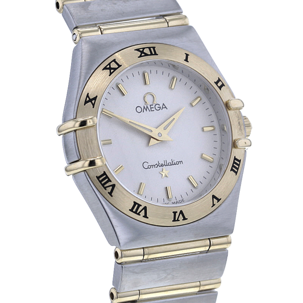 Omega Constellation Lady Full Bar Edelstahl/Gelbgold 750/- Quarz – Bild 3