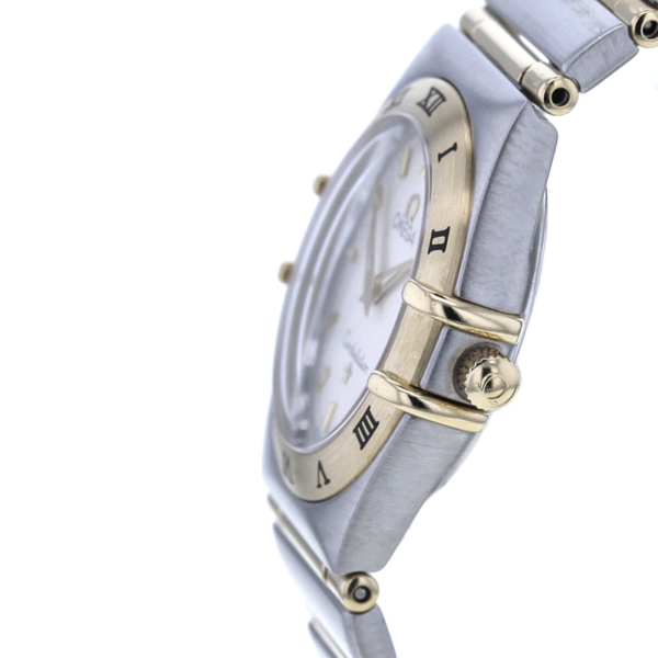 Omega Constellation Lady Full Bar Edelstahl/Gelbgold 750/- Quarz – Bild 6