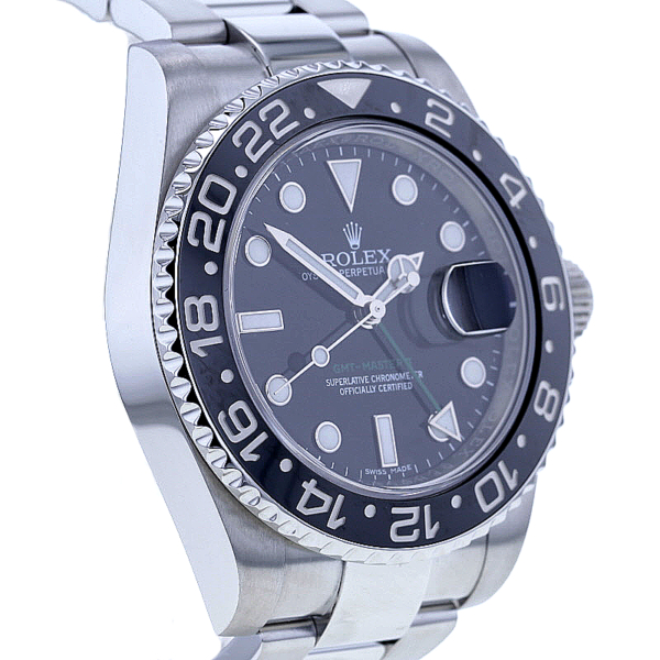Rolex GMT-Master II Ref. 116710LN Edelstahl Cerachrom-Zahlenscheibe – Bild 3