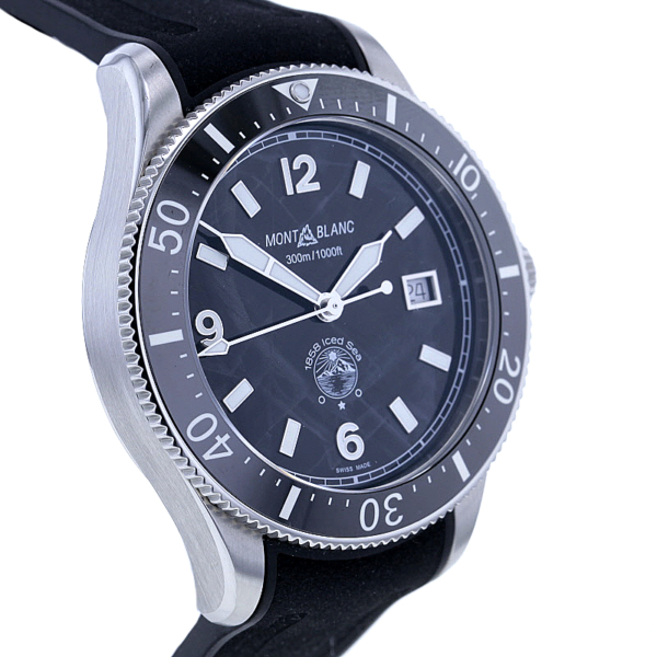 Montblanc Iced Sea Automatic Date, Edelstahl 42mm – Bild 3