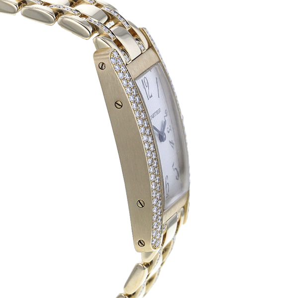 Cartier Tank Americaine Lady Gelbgold 750/- 217 Diamanten Ref. 1710 – Bild 5